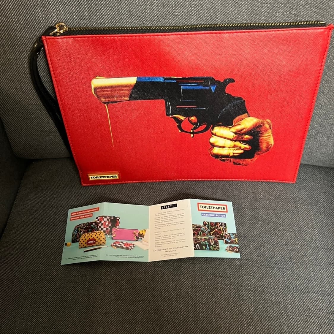 셀레티 토일렛페이퍼 클러치백 상품이미지4