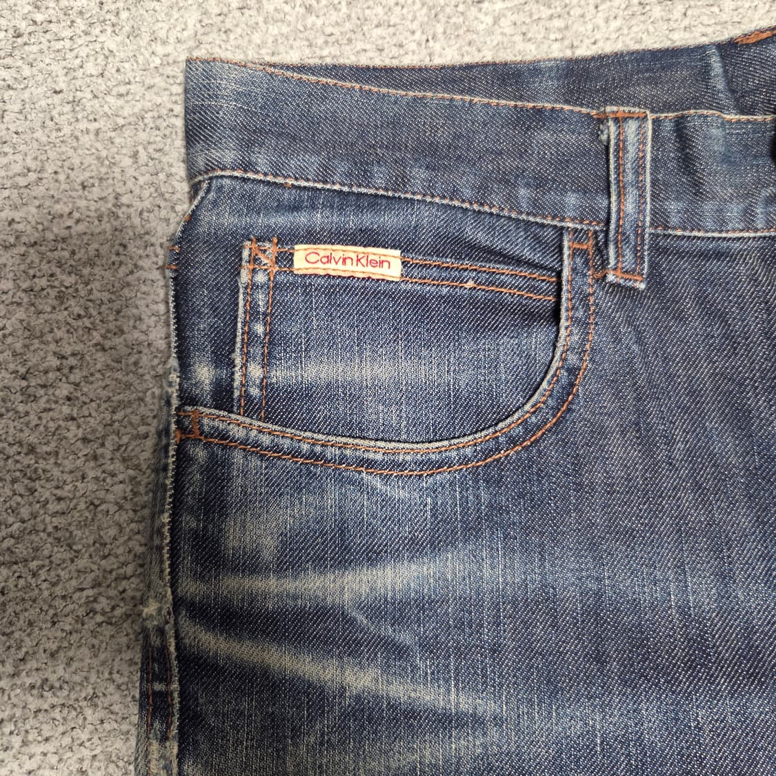 Calvin Klein 캘빈 클라인 빈티지 데님 팬츠 30-31 상품이미지3