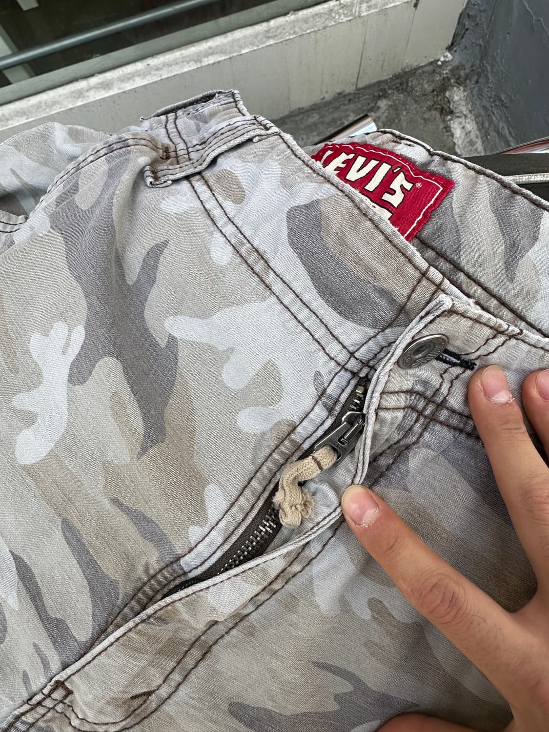 Levis Camo Cargo Shorts 하프팬츠 상품이미지4