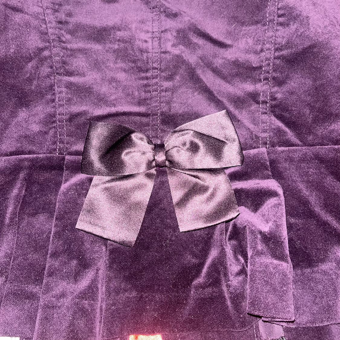 퍼플 리본 블레이져 갸루 고딕 고스 상품이미지2