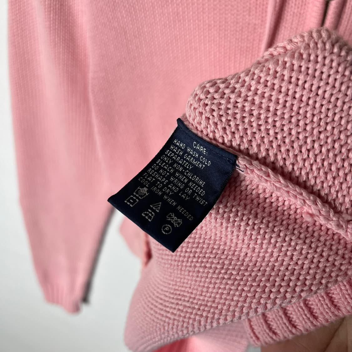 [Ralph Lauren] 랄프로렌 코튼 니트 후드집업 상품이미지6