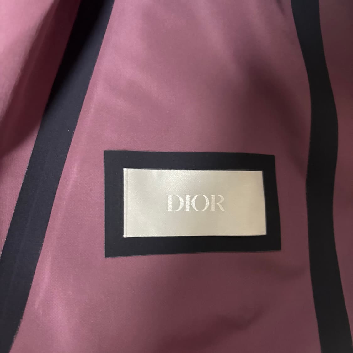 19fw 디올  Dark blue reflective strip 바람막이 상품이미지9