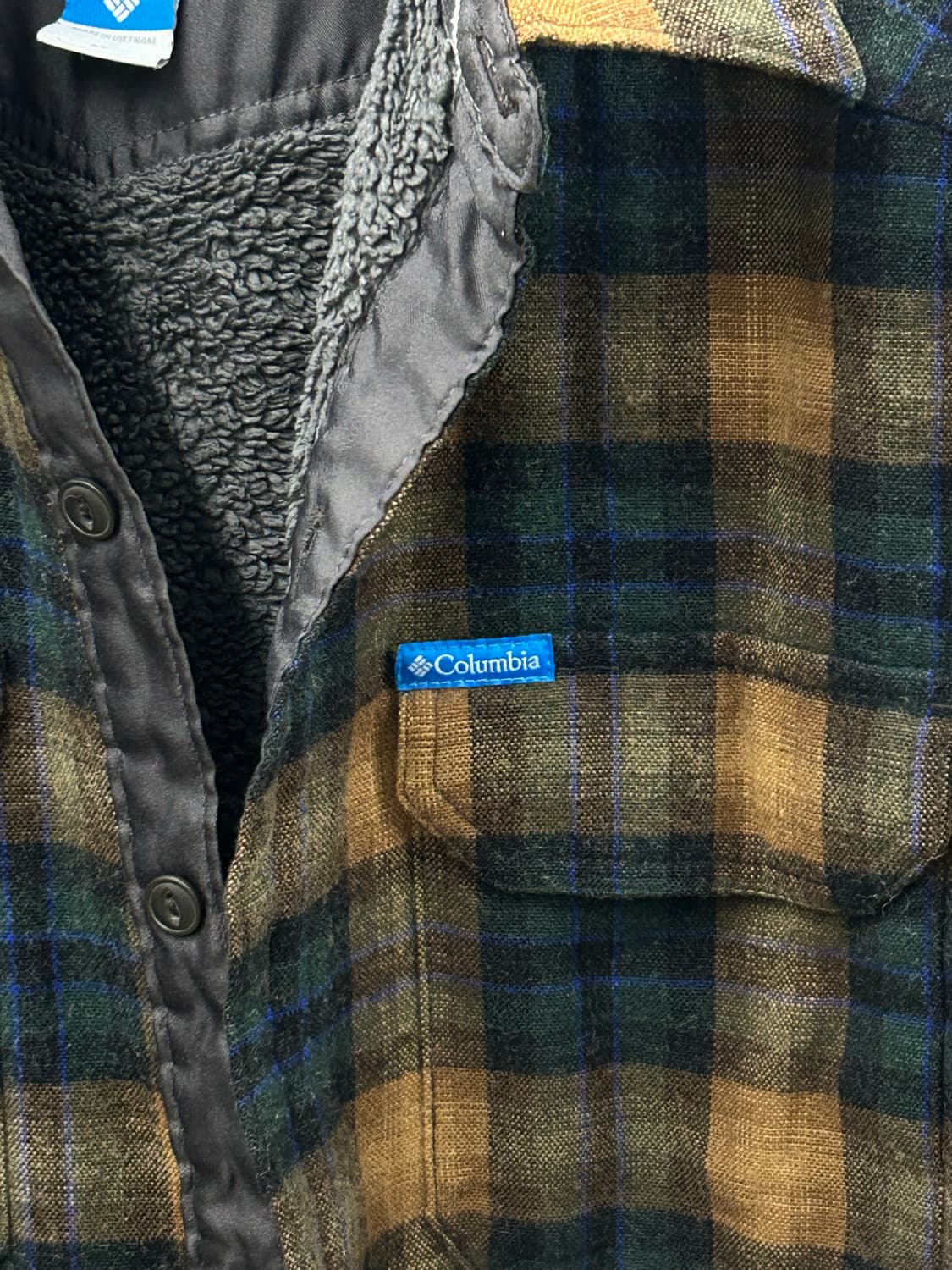 컬럼비아(columbia) 체크 플란넬 셔츠 남방 상품이미지4