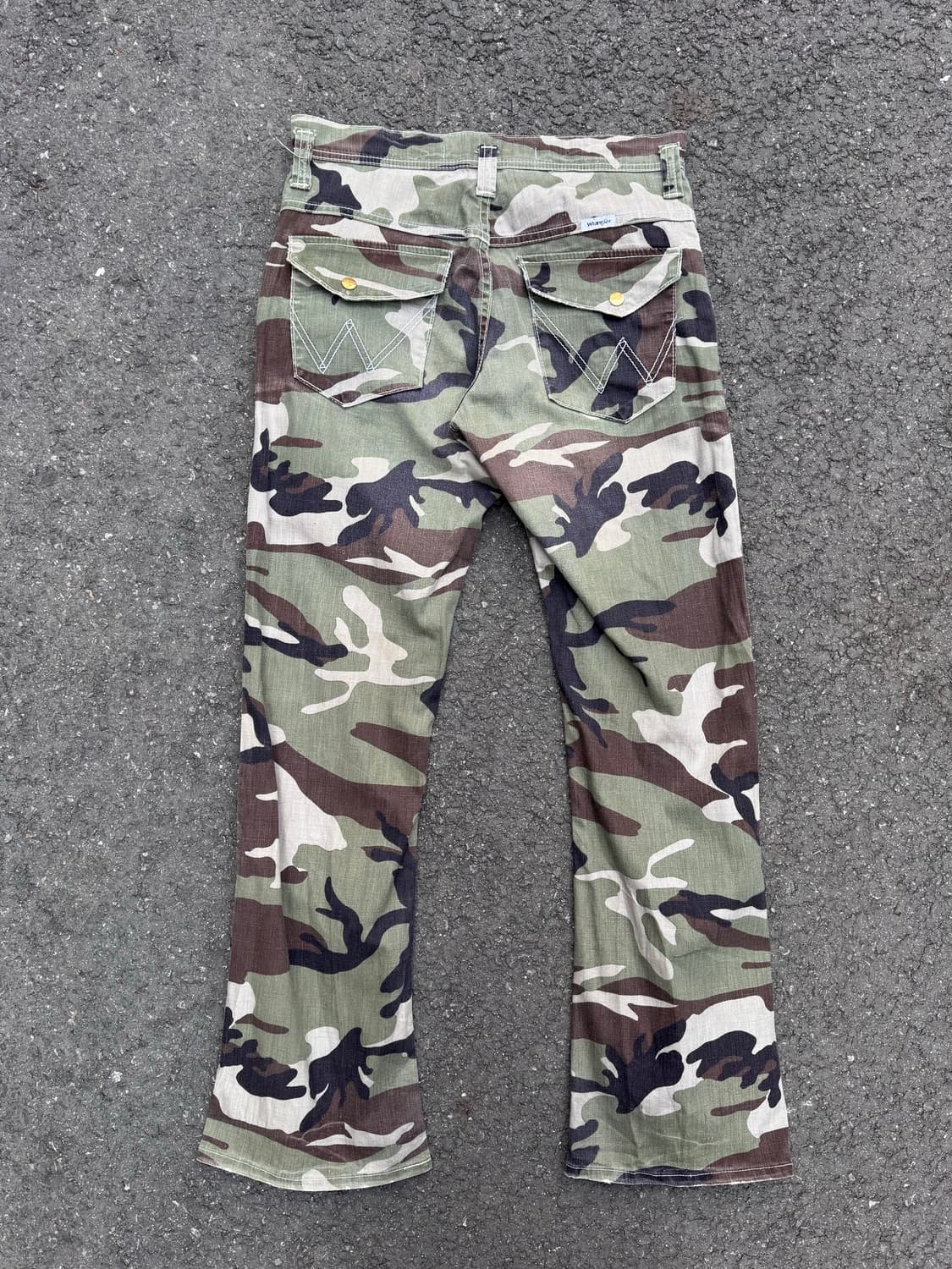 랭글러 카모 웨스턴 부츠컷 팬츠  상품이미지3