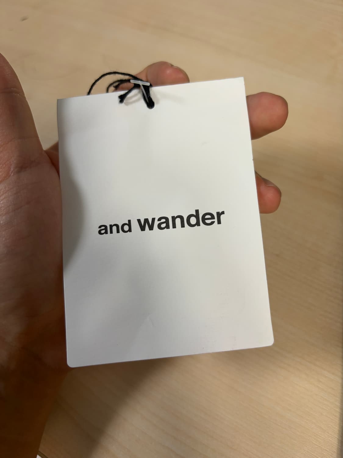 And Wander 카고팬츠 블랙 M 상품이미지6