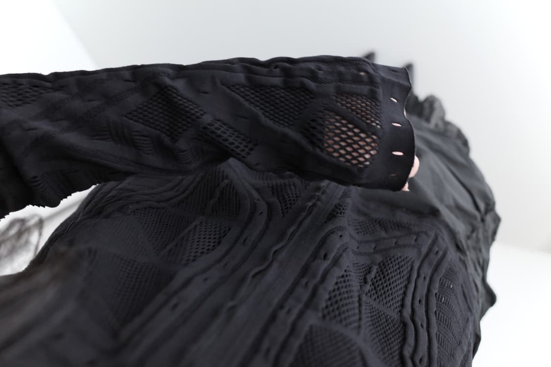 hiroko koshino) collar pattern zip-up 상품이미지9