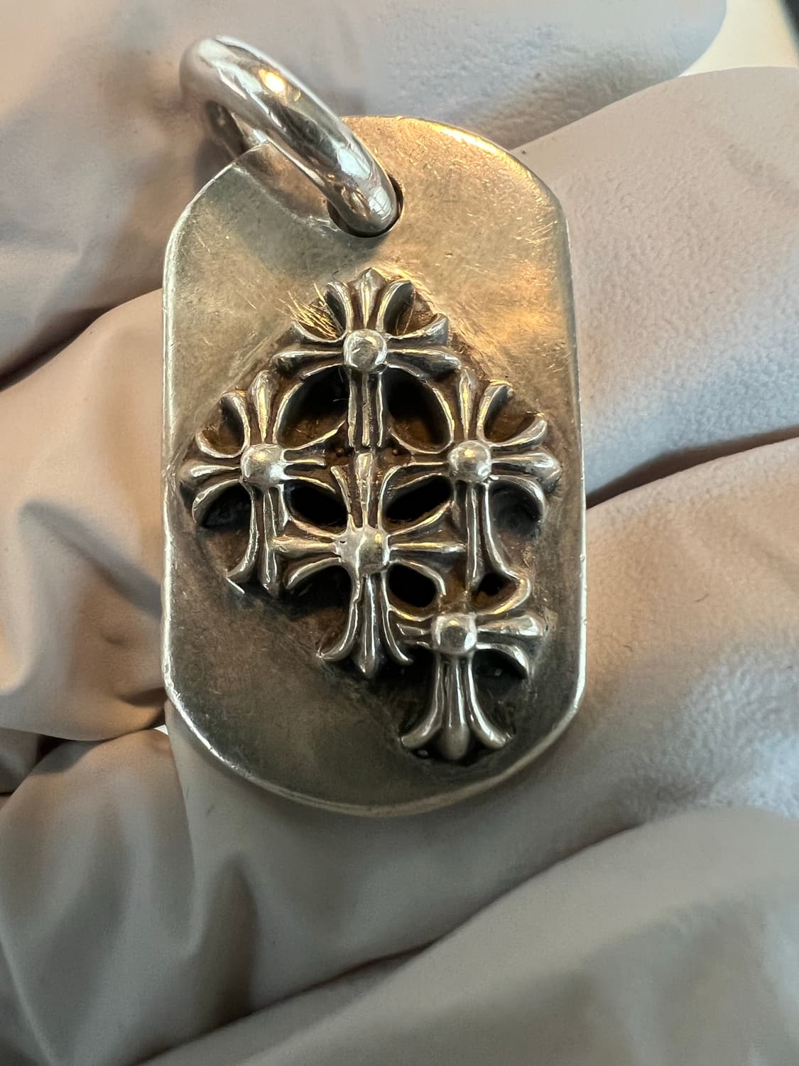 크롬하츠 레이즈드 세메터리 도그택 상품이미지3