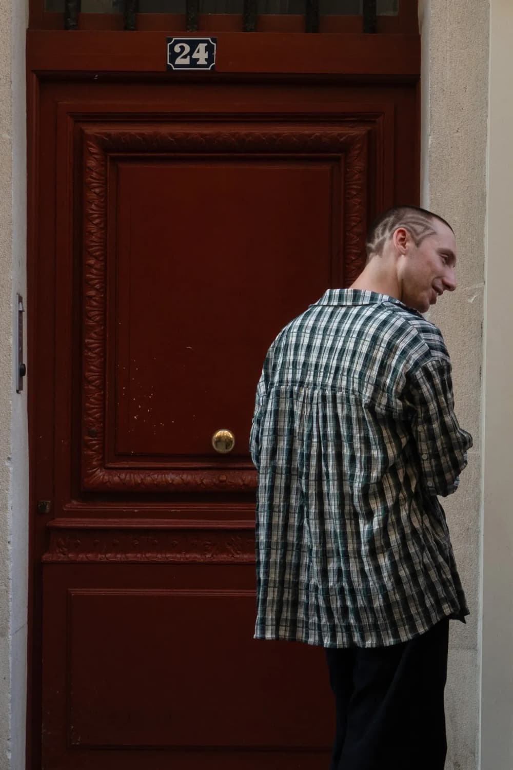 애니타임로릭 셔츠 L Iris shirt-Green 상품이미지9