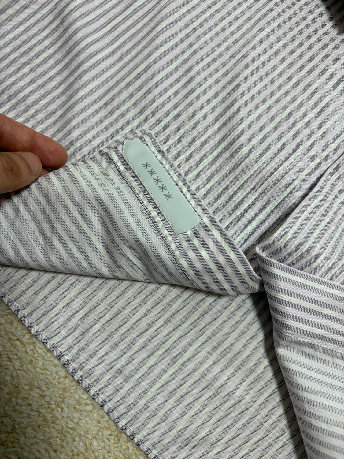 Ermenegildo Zegna 에르메네질도 제냐 스트라이프 드레스 셔츠 상품이미지6