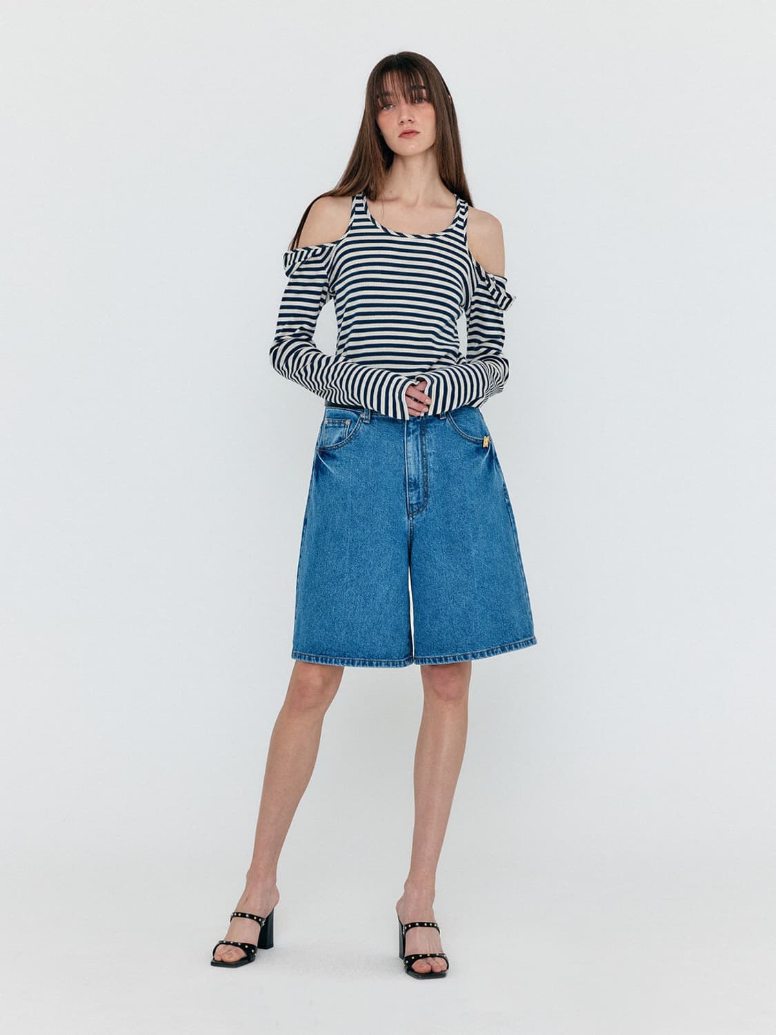 EENK WOUl Long Sleeve Cutout Jersey T 상품이미지6