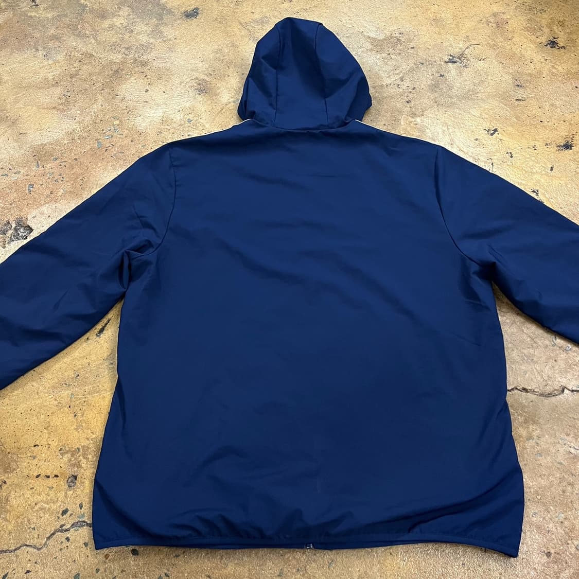 [정품/2XL] 아디다스 전북 현대 후드 집업 자켓 네이비 b17 상품이미지4