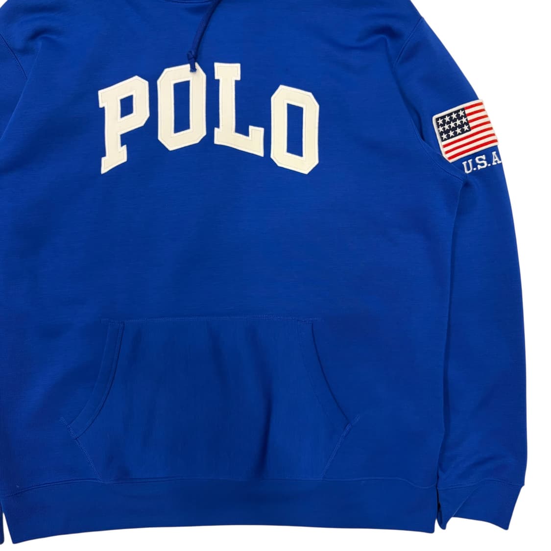 폴로 랄프 로렌 빅 아치 로고 블루 후드티 XL 상품이미지3