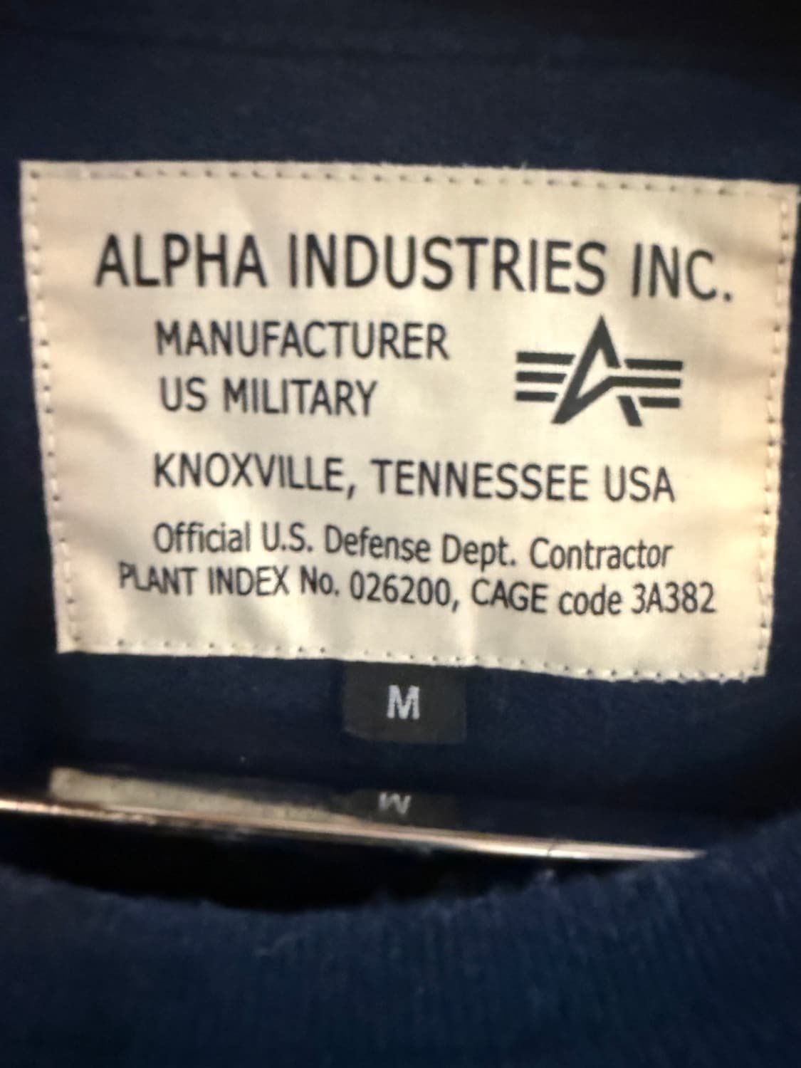 ALPHA INDUSTRIES 헤링본 롱슬리브 m 상품이미지6