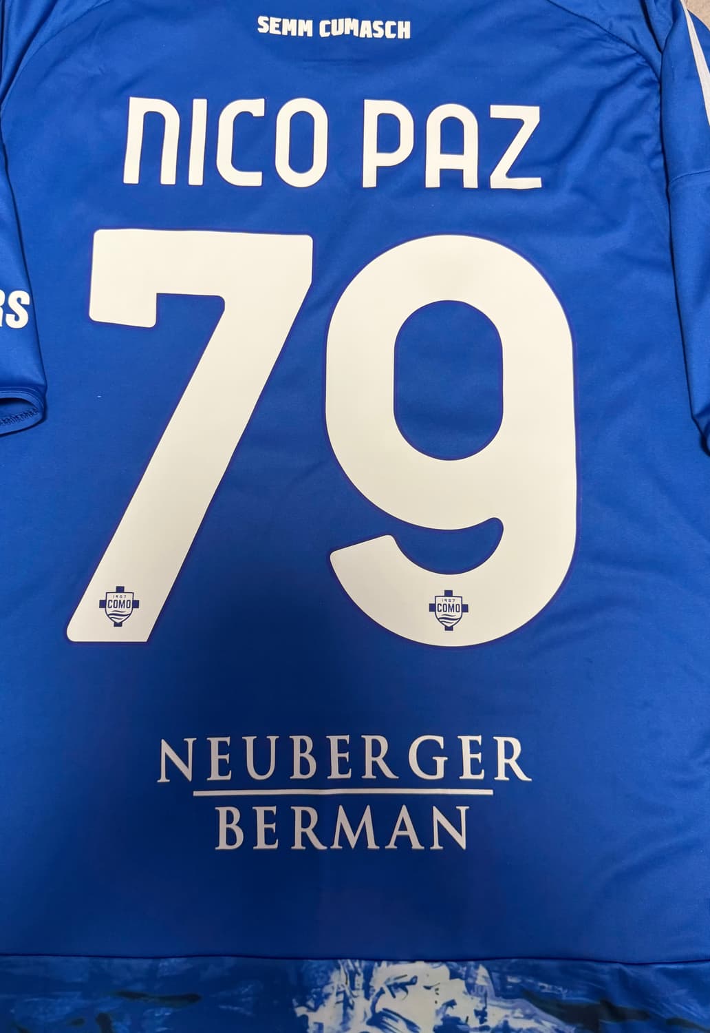 25/26 코모 니코 파스 유니폼 상품이미지3