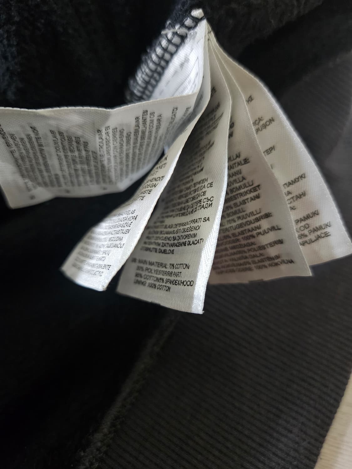 아디다스 삼선 후드집업 L 블랙 상품이미지5