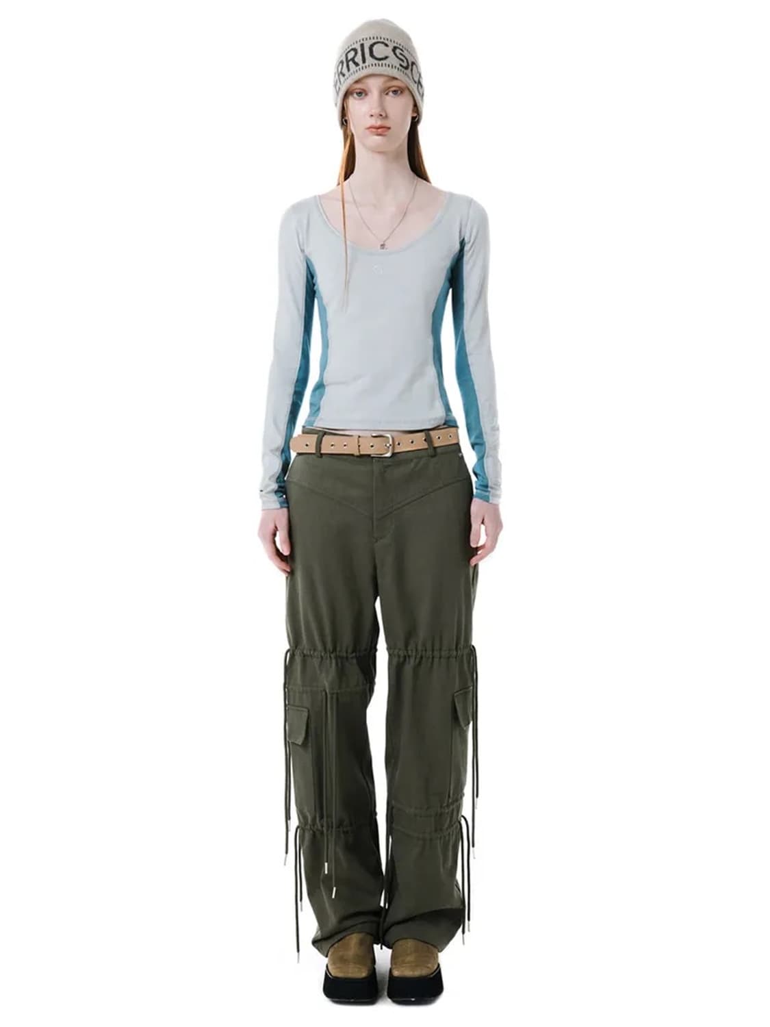 세릭 뉴머러스 카고 팬츠 / khaki 상품이미지1