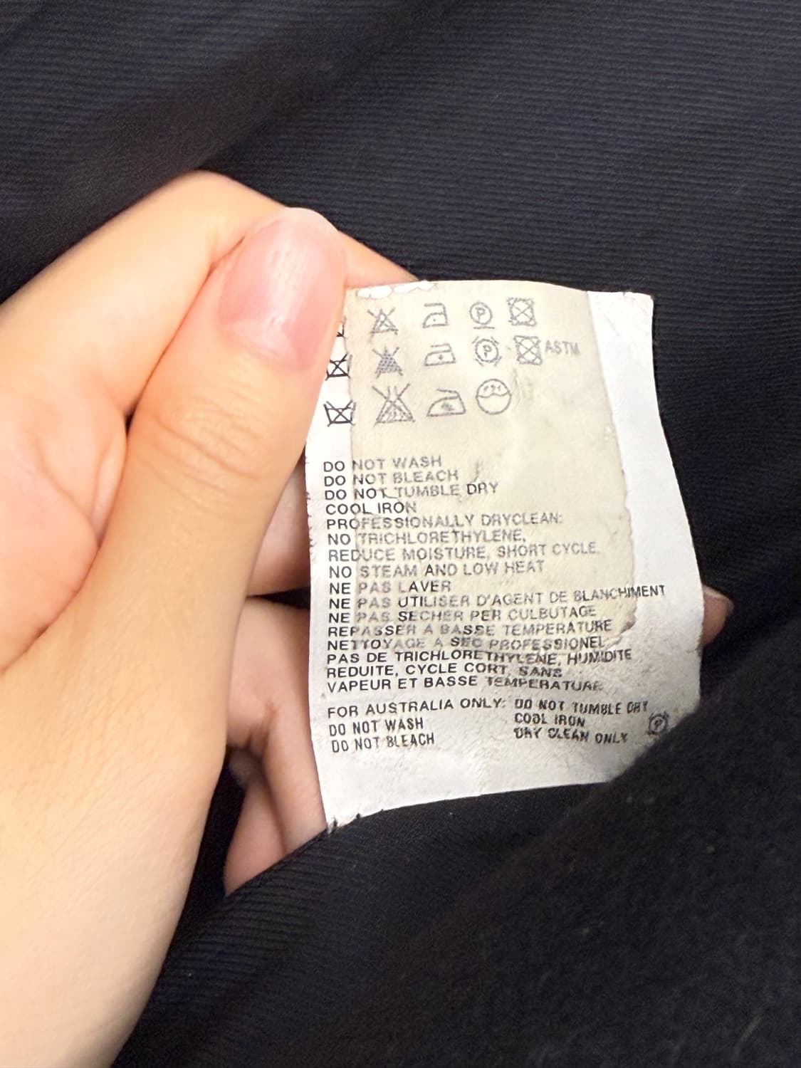 jil sander 질샌더 블랙 싱글 클래식 코트 상태최상 상품이미지8