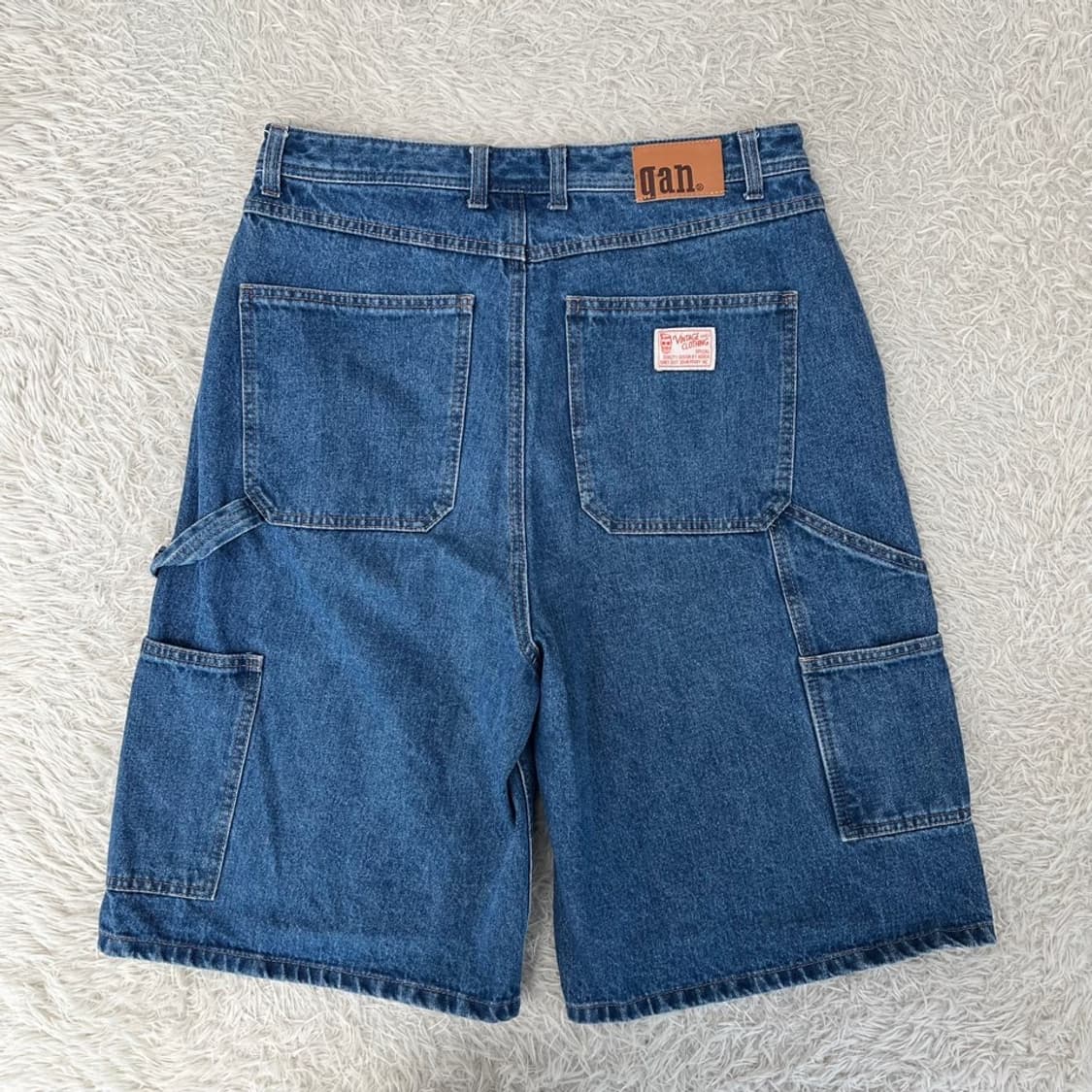 빈티지 카펜터 하프 데님 팬츠/#3638 상품이미지2