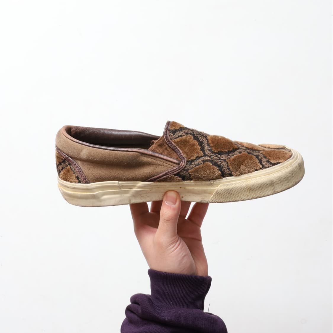 넘버 나인 02AW Number (N)ine Velvet Slip On  상품이미지5