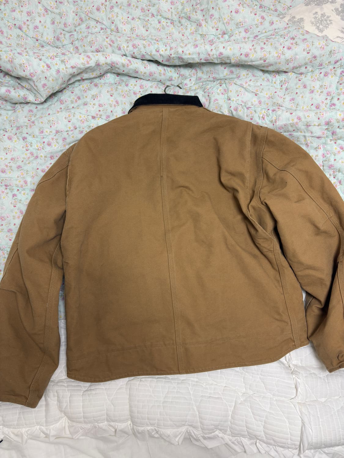 칼하트 빈티지 디트로이트 자켓 후리스 안감 J164 카멜 CML L 상품이미지2