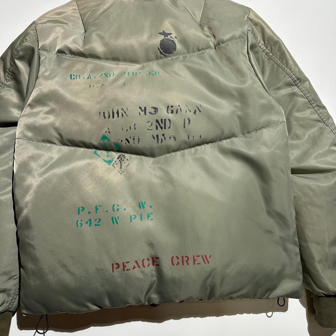 진호진스 리버시블 밀리터리 다운 푸퍼 패딩 상품이미지8