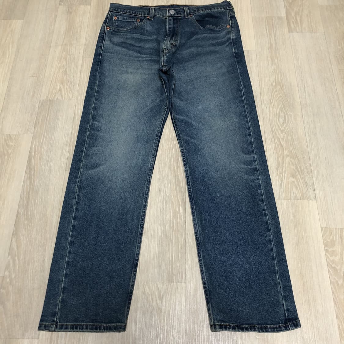 (31) 리바이스 Levi's 505 레귤러핏 워시드 데님 상품이미지1