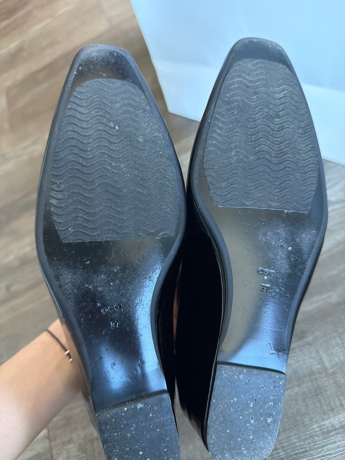 오소이 ANDY WEDGE BOX BLACK 240사이즈 상품이미지10
