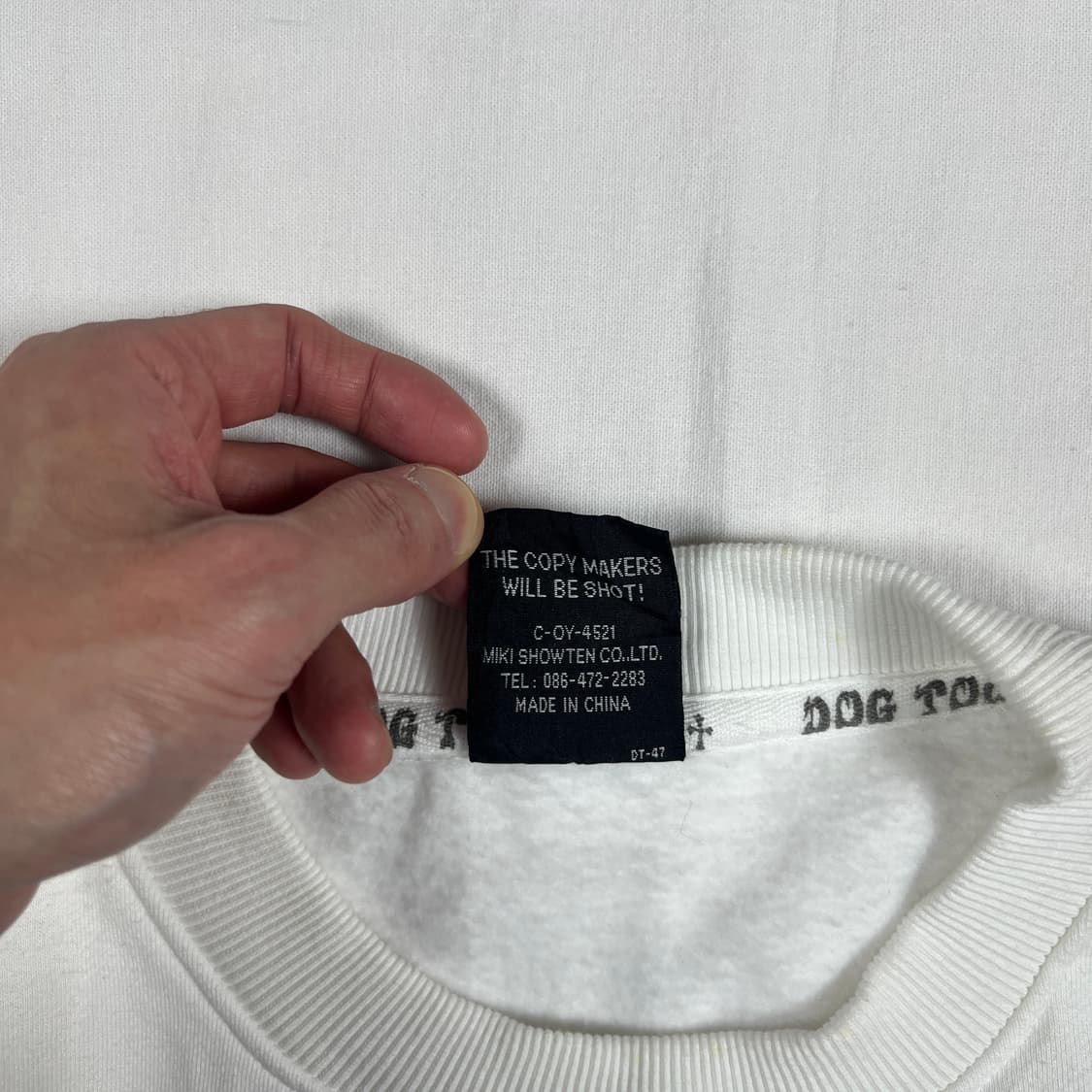 90’s 도그타운 dogtown 블랙드래곤 로고 맨투맨 상품이미지9