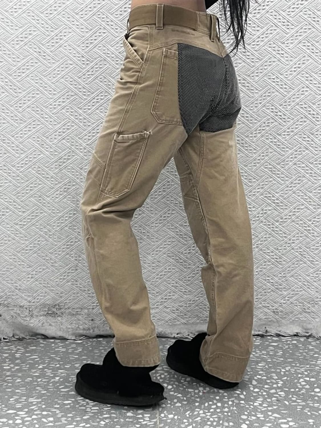 오클리 스트릿 캐주얼 빈티지 패치워크 바지 28인치 C08552 상품이미지2