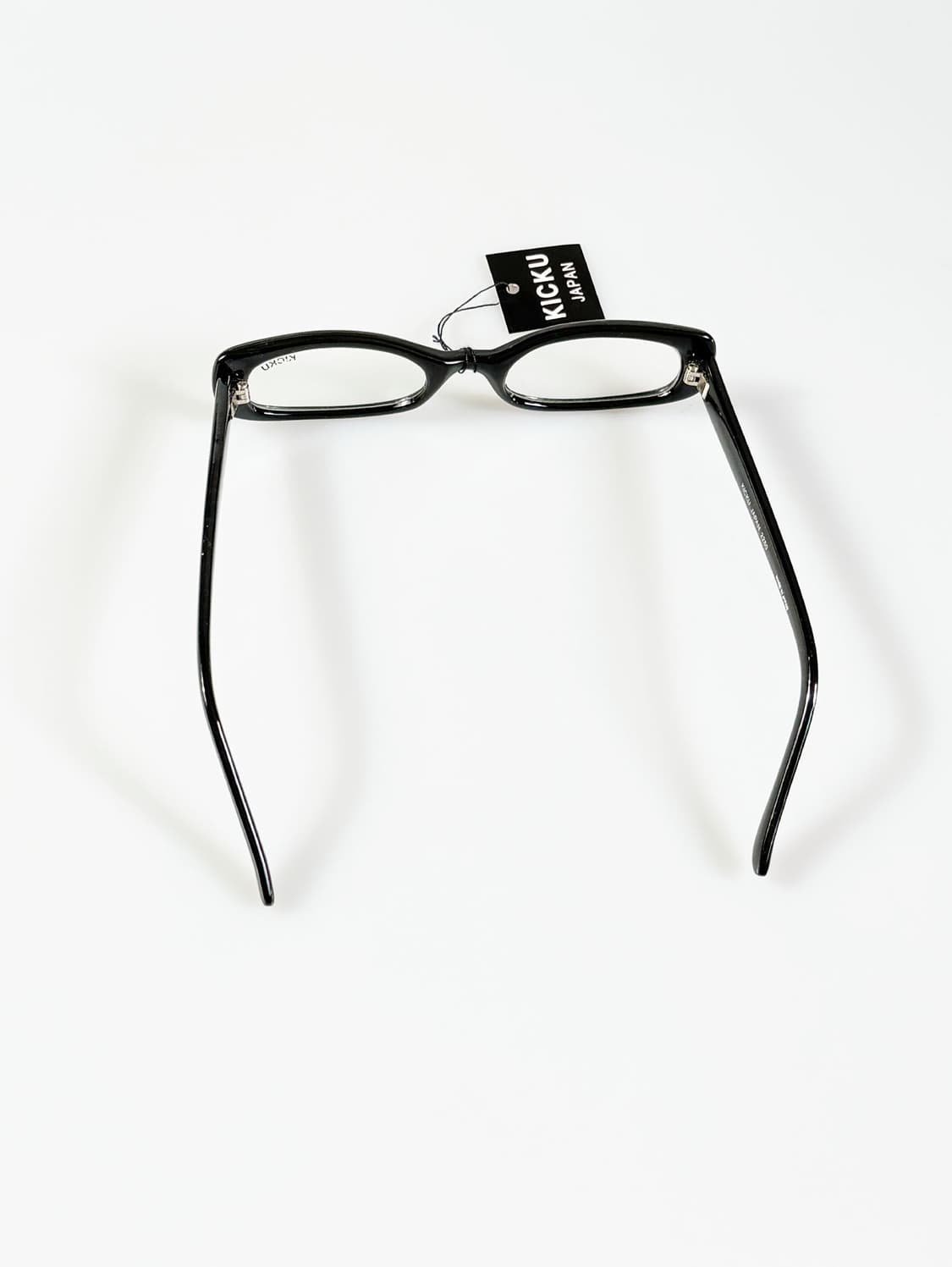 90s KICKU JAPAN 뿔테 캣아이 프레임 빈티지 안경 상품이미지5
