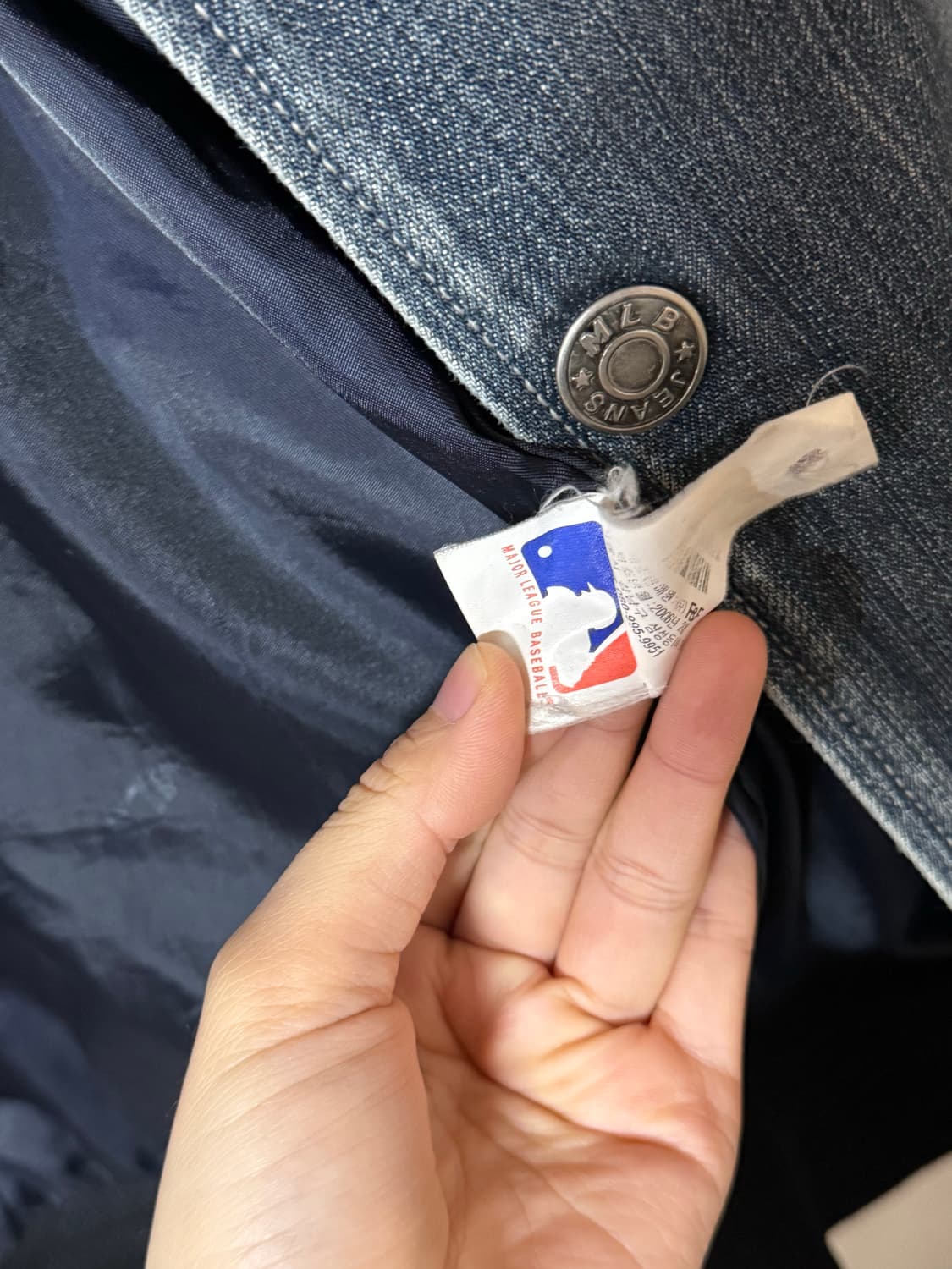 MLB 시카고 화이트삭스 데님 스타디움 자켓 100 상품이미지8