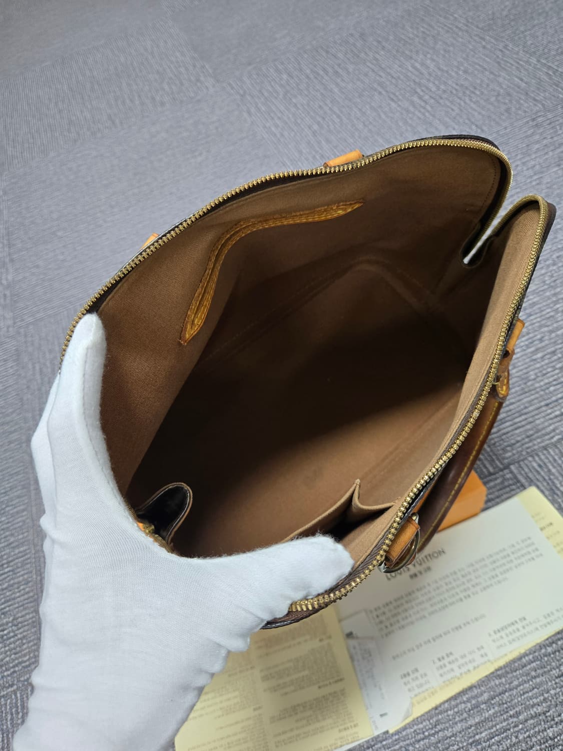 [정품]루이비통 알마GM 토트백 상품이미지5