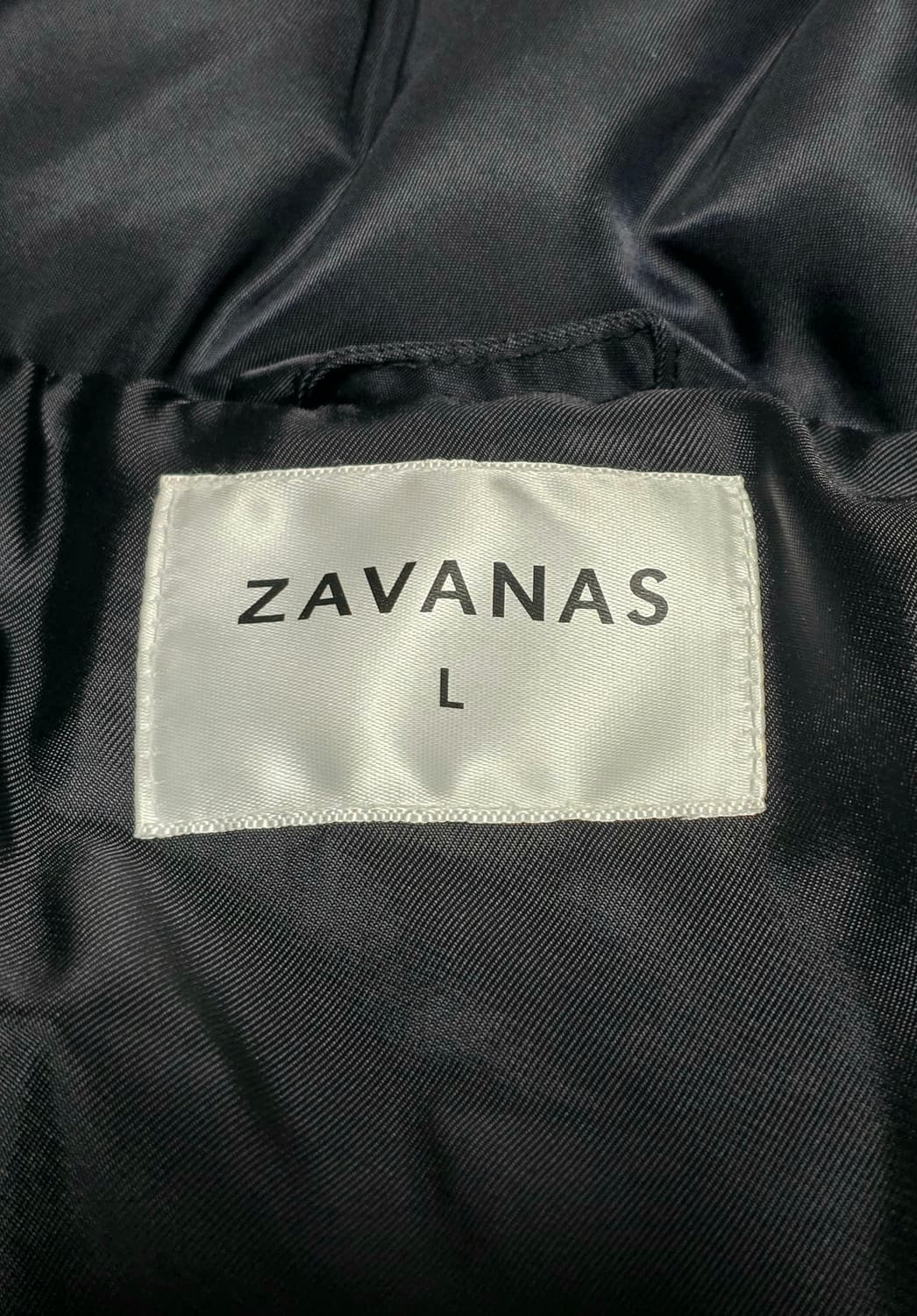 자바나스 208 람포지퍼 덕다운 숏패딩 L(블랙) 상품이미지7