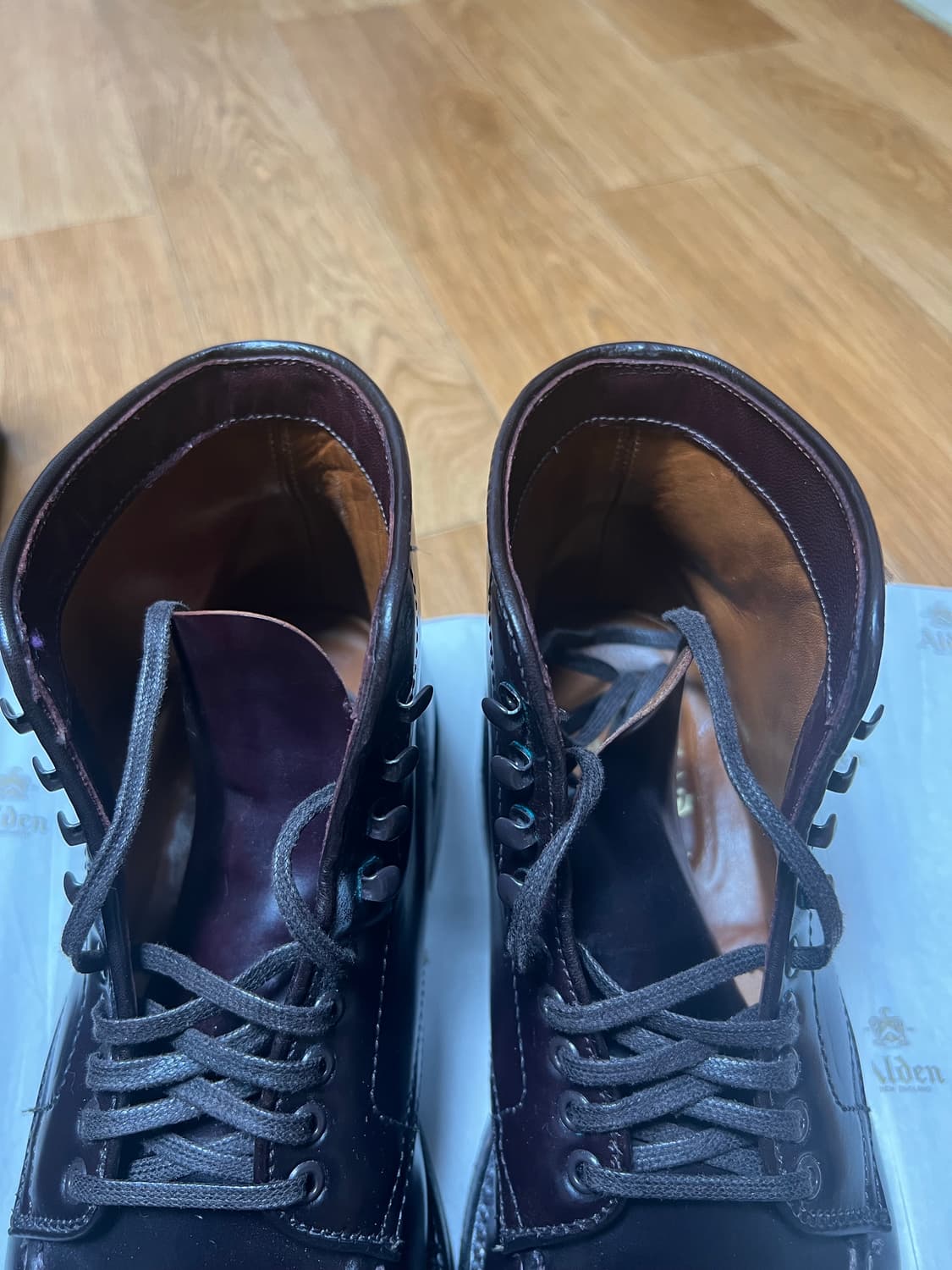 알든 부츠 40288H 6.5 E 풀구성 관리용품 포함 상품이미지4