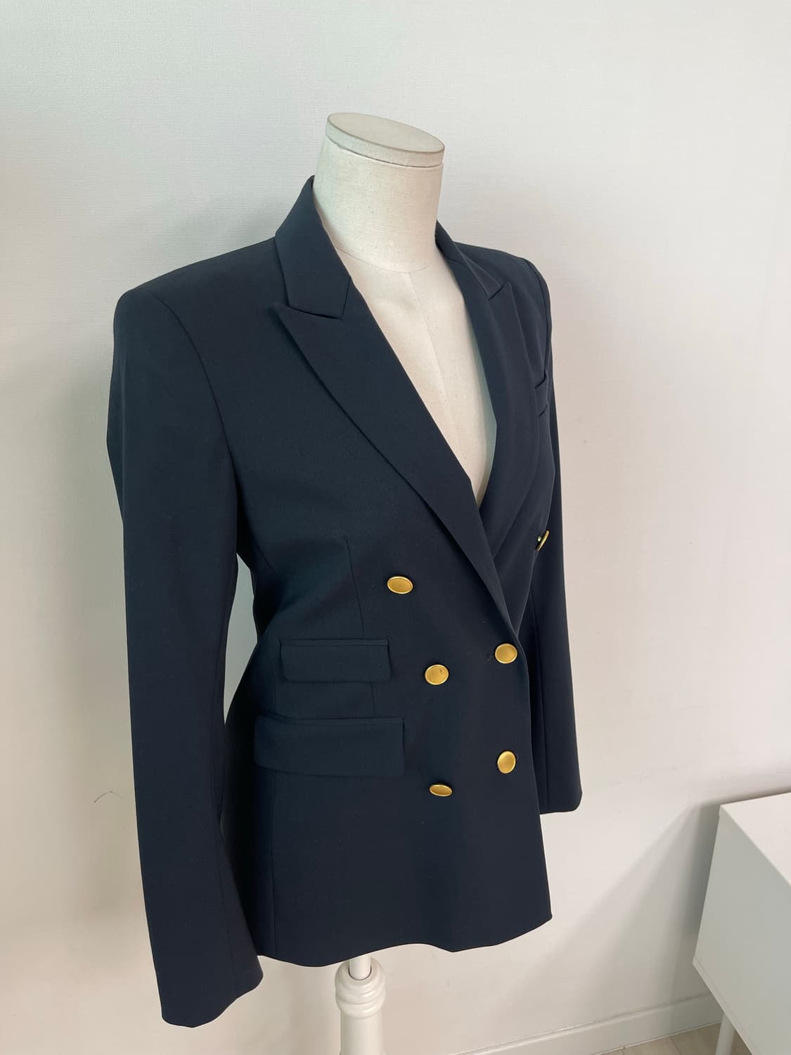 띠어리 theory 금장 더블 자켓 44~55 상품이미지2