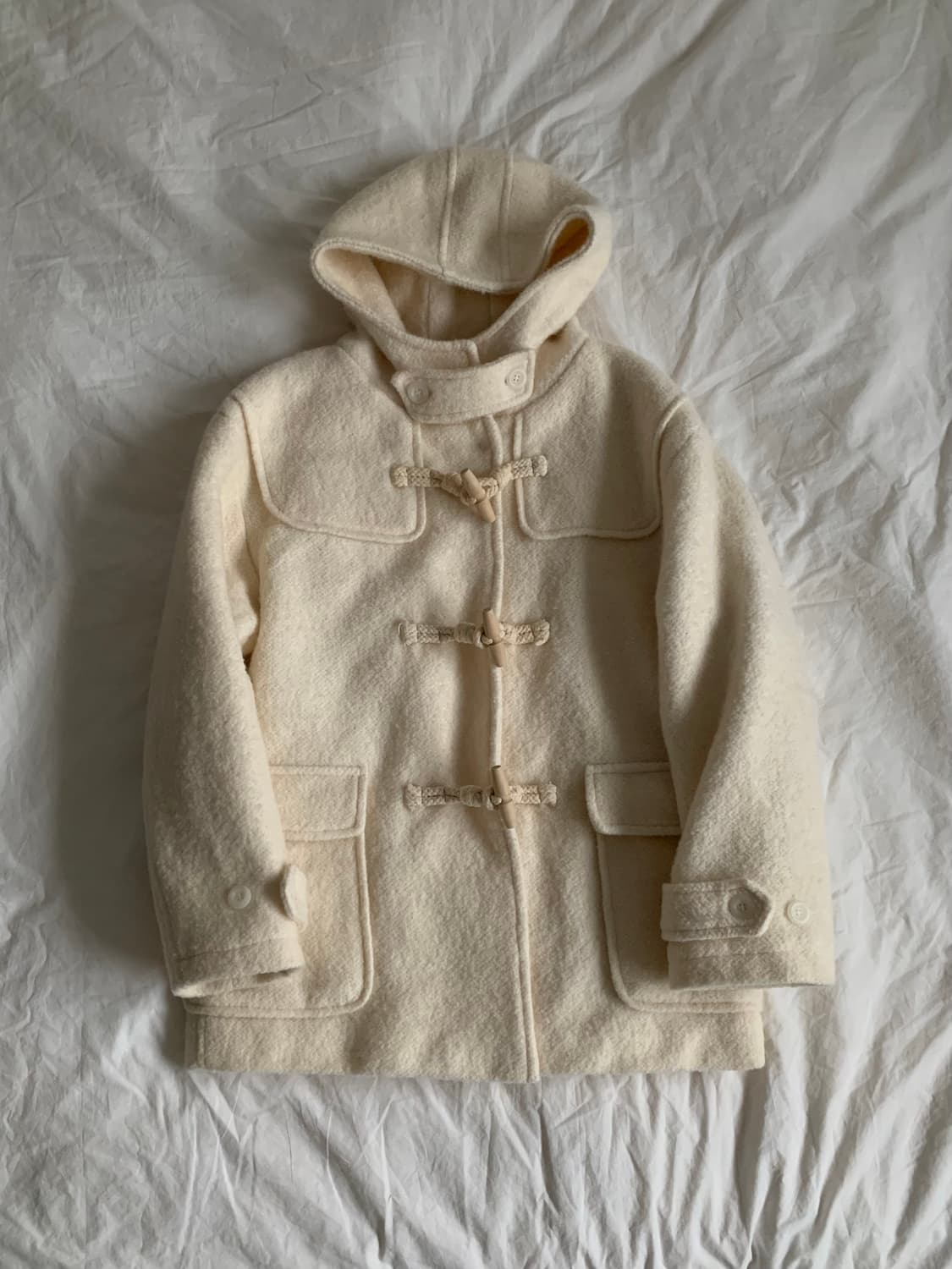 화이트 떡볶이 코트 상품이미지1