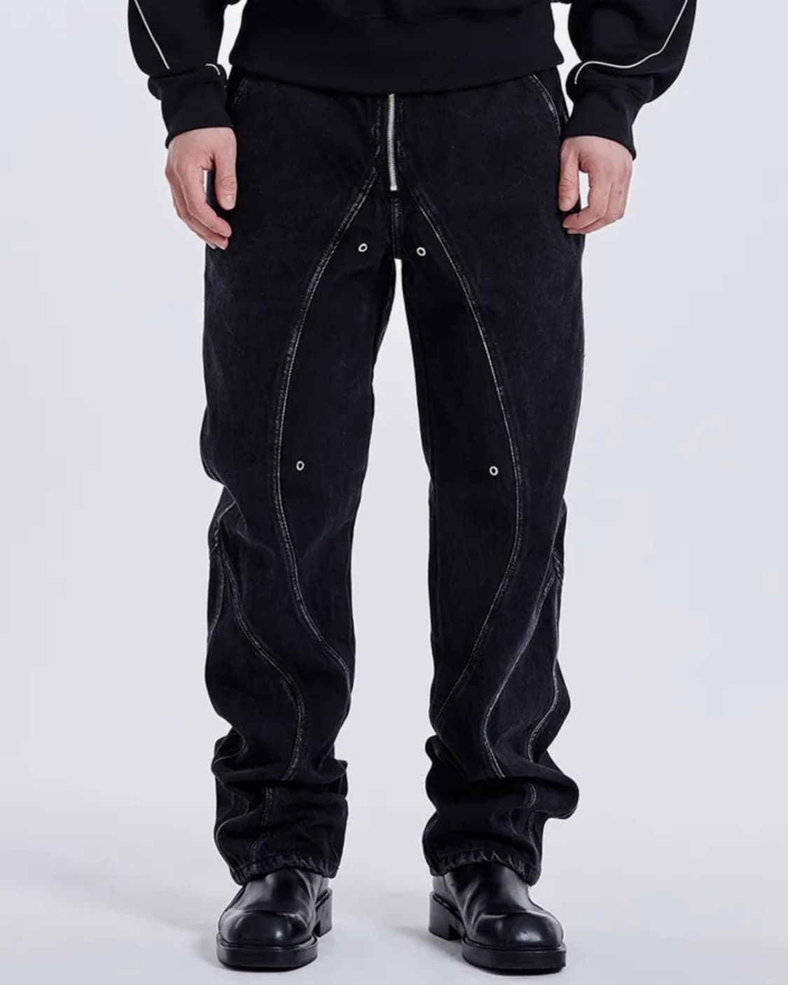 51퍼센트 트라우저 데님팬츠 m사이즈 상품이미지1