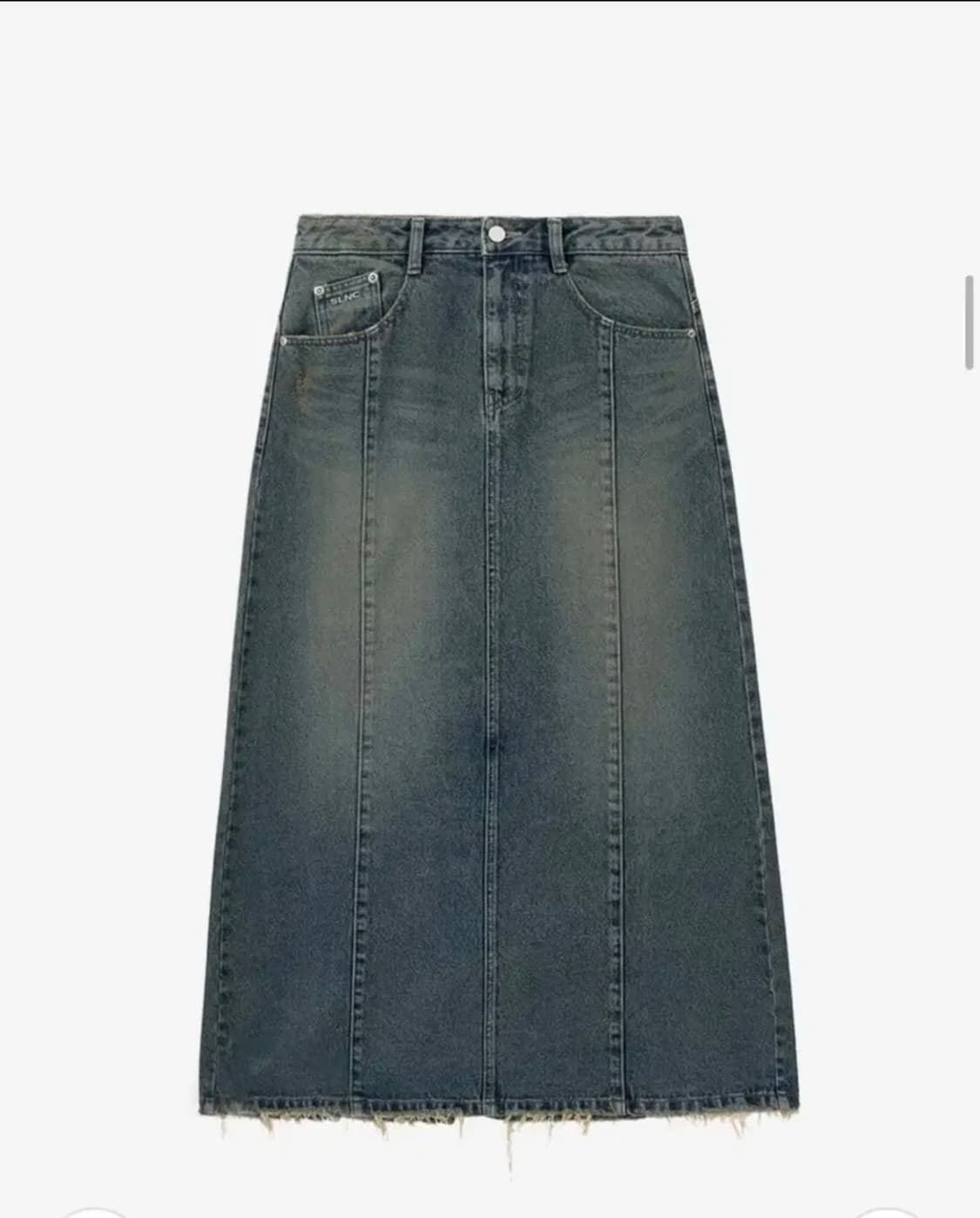 INSILENCE woman
로우라이즈 데님 롱 스커트m 상품이미지1