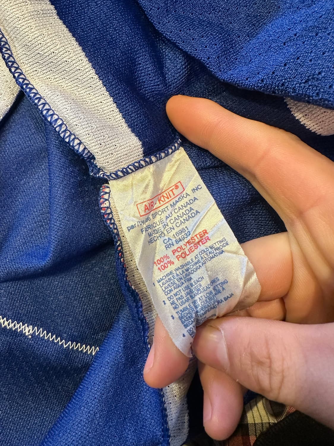 90-00s CCM NHL 토론토 메이플리프스 메쉬 하키 져지 상품이미지10