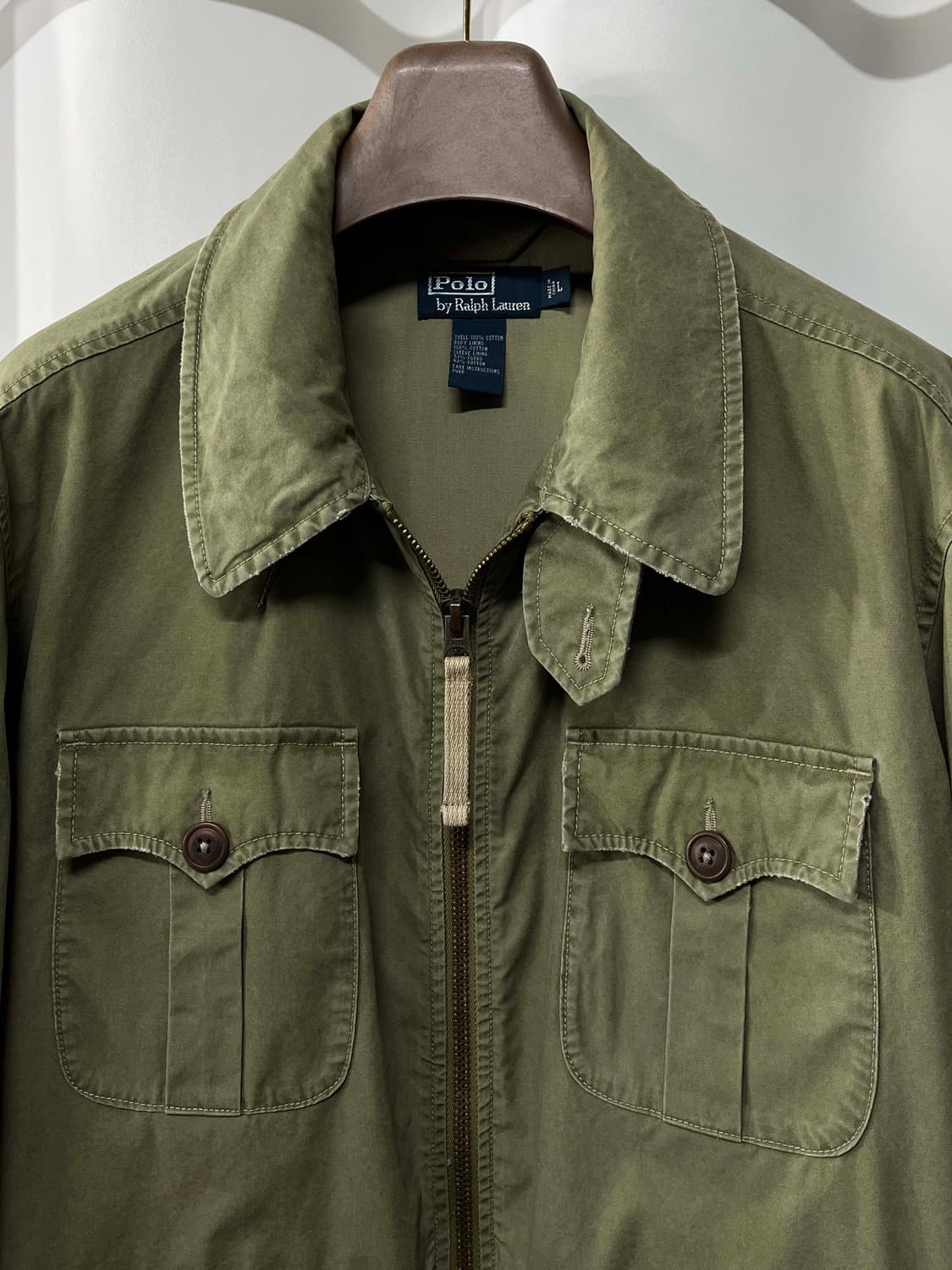 폴로 랄프로렌 올리브 버팔로 사파리 유틸리티 필드자켓 상품이미지4