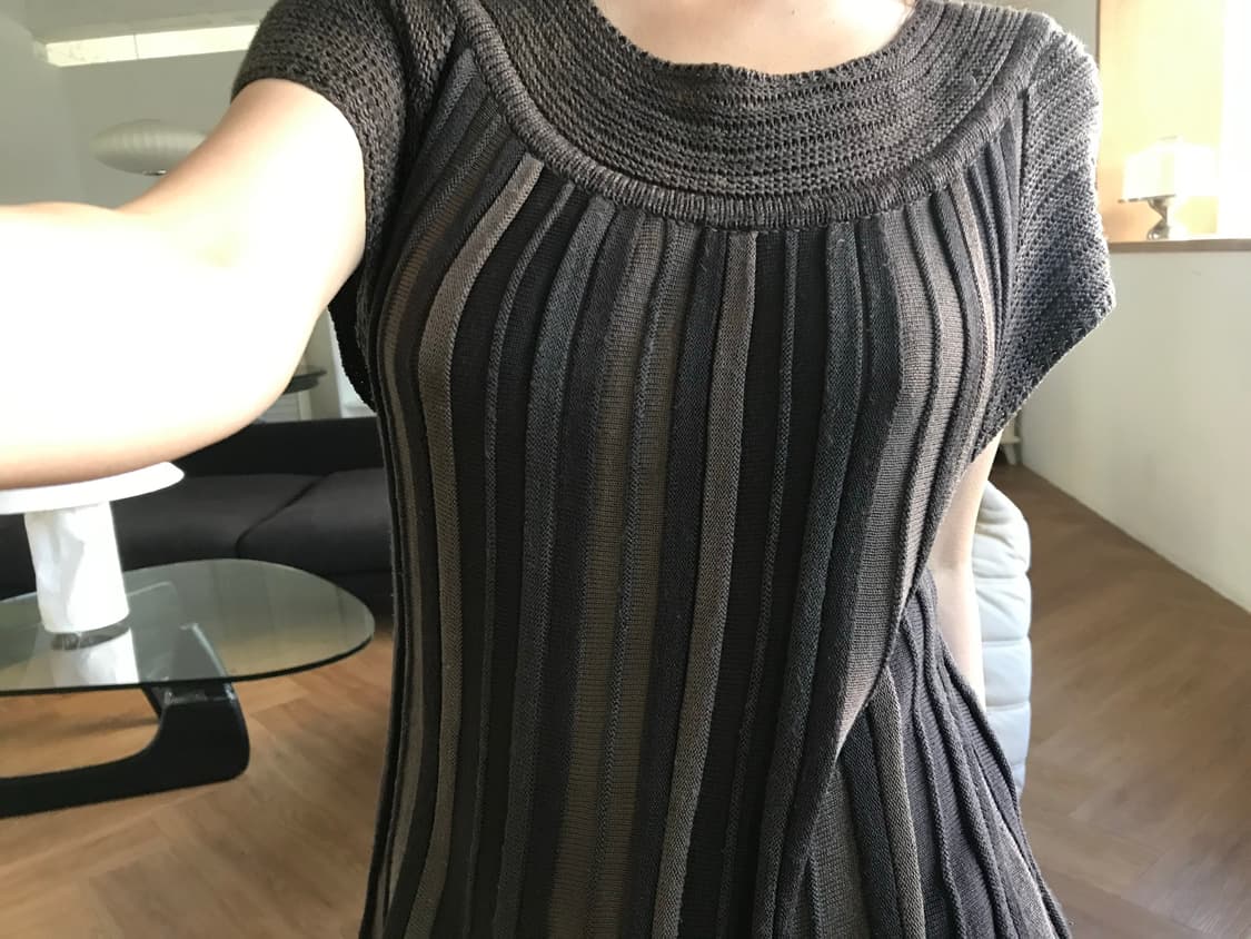 vintage knit one-piece 상품이미지4