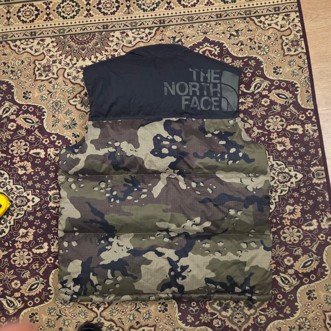 노스페이스 카모 패딩 베스트 2xl 빅사이즈 상품이미지2