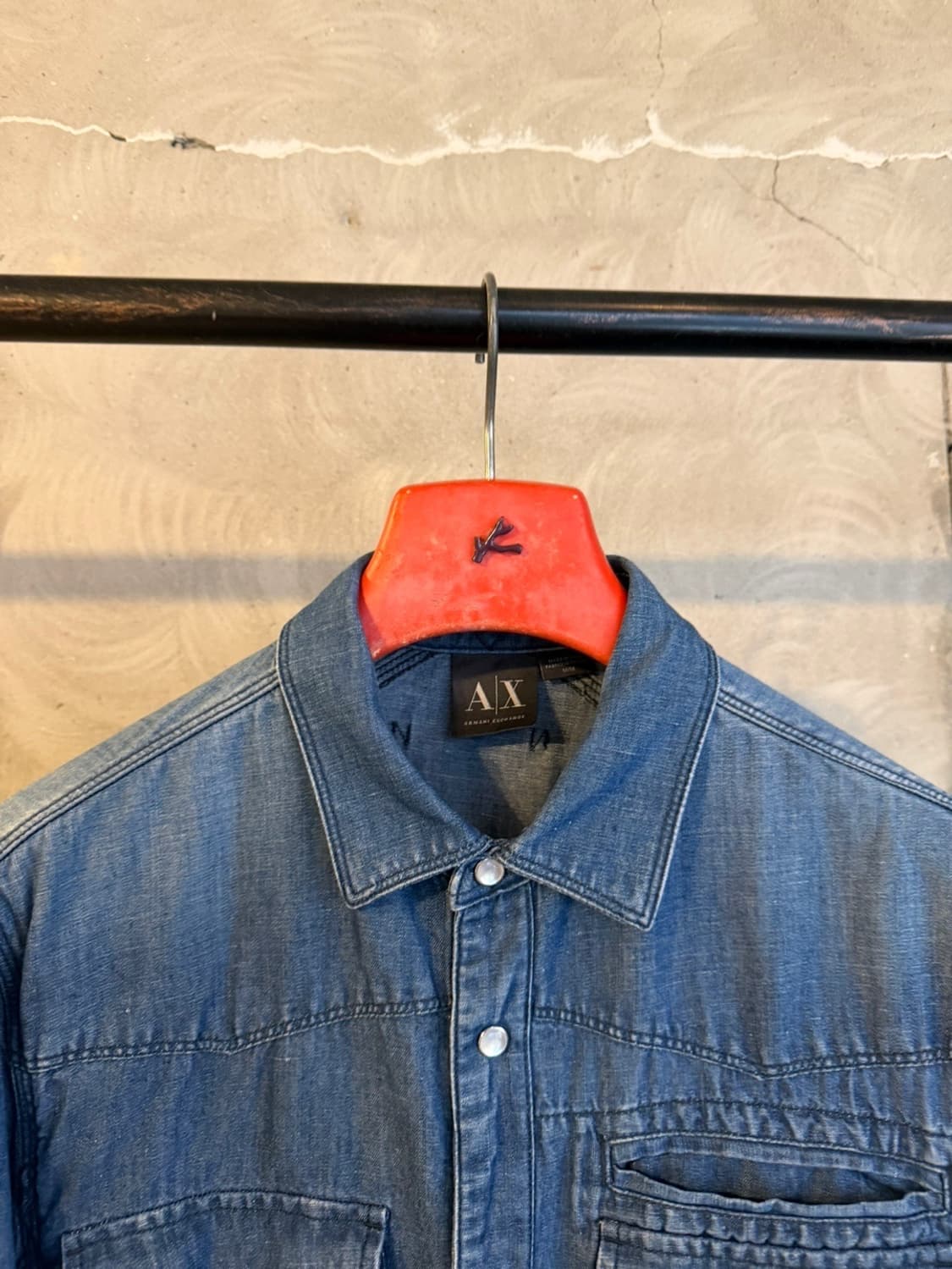 아르마니 익스체인지 데님 셔츠 100 상품이미지6