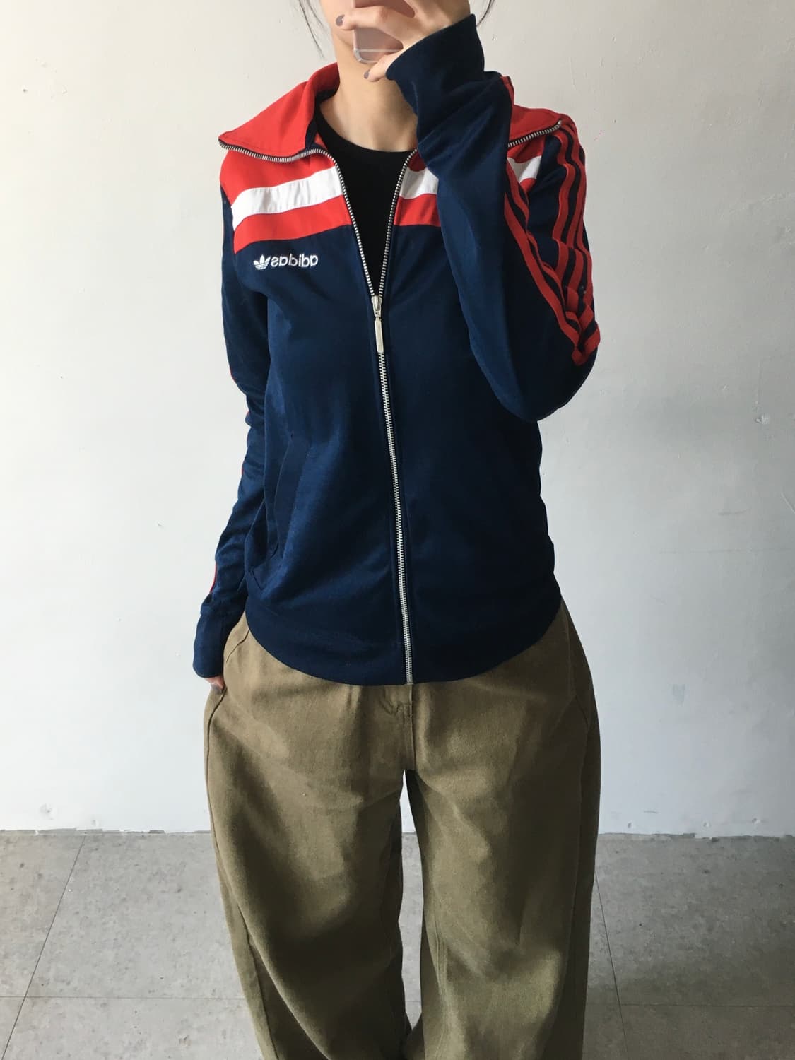 아디다스 사이드라인 트랙탑져지 상품이미지1