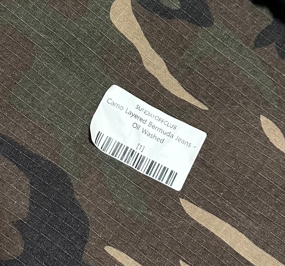 선데이오프클럽 버뮤다 팬츠 상품이미지7