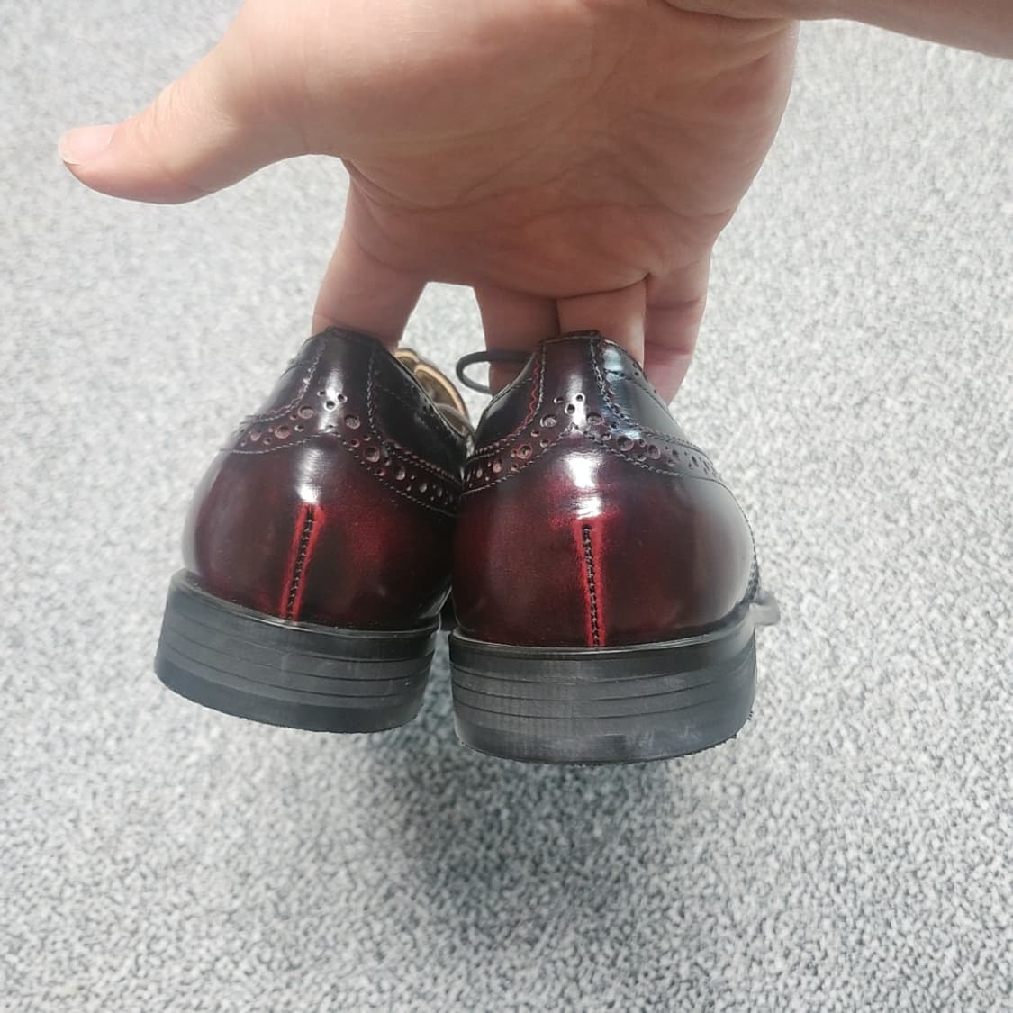 [260] Mook 소가죽 남성 윙팁 구두 상품이미지4