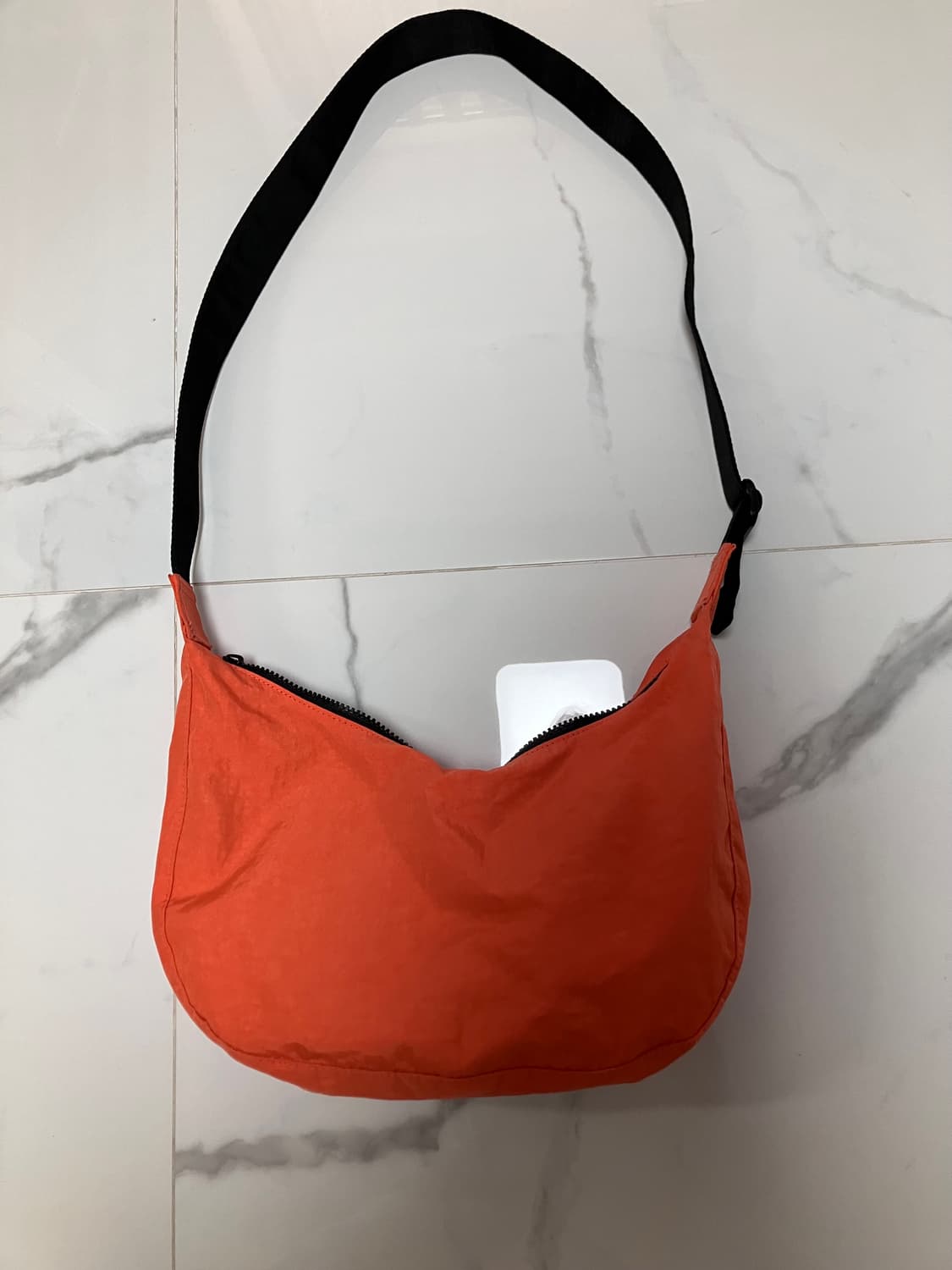 baggu 미디움 크레센트 나일론 백 오렌지 당근색 상품이미지2