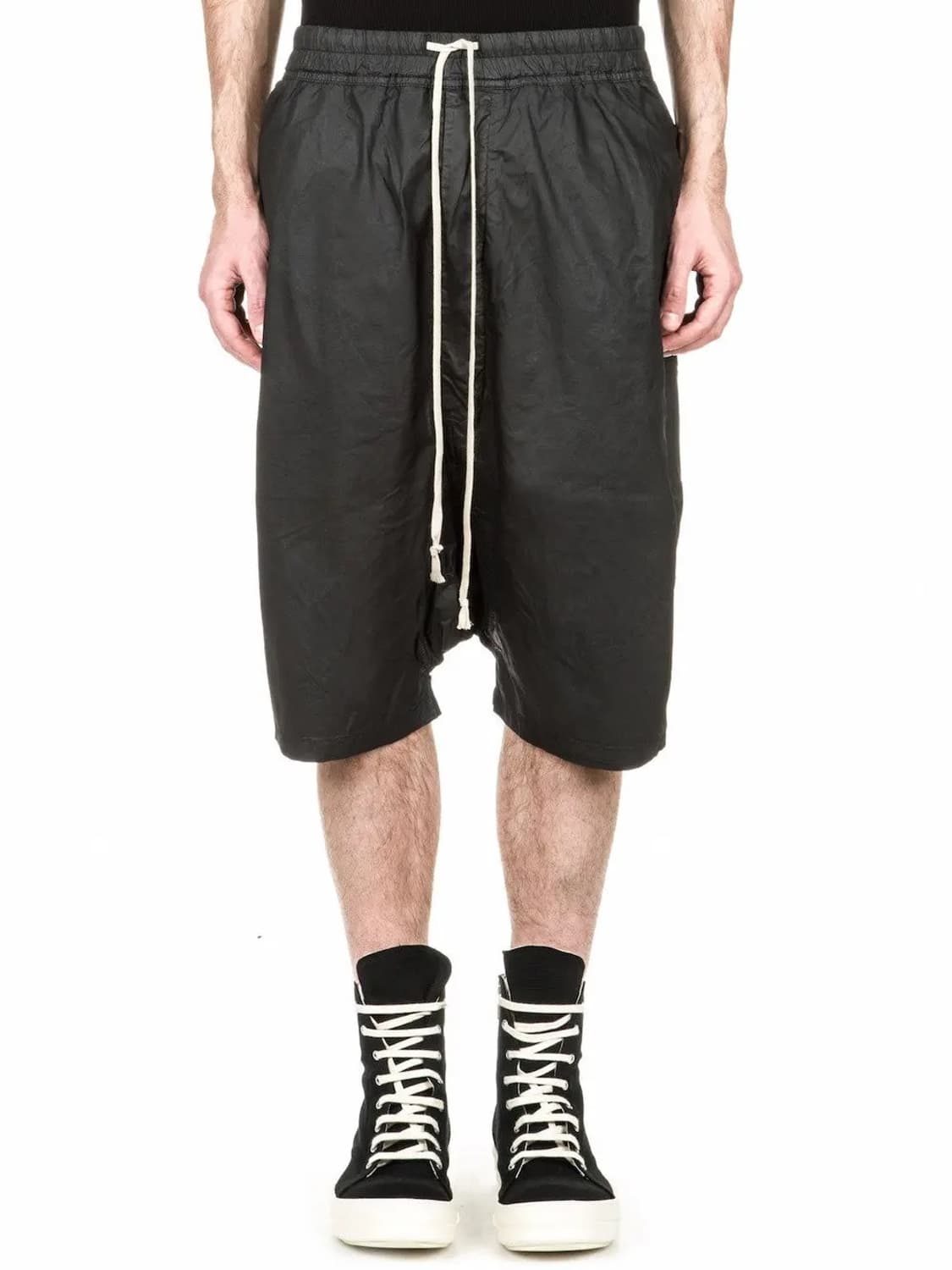 릭오웬스 15SS 다크쉐도우 코팅 복서 쇼츠 반바지 상품이미지8