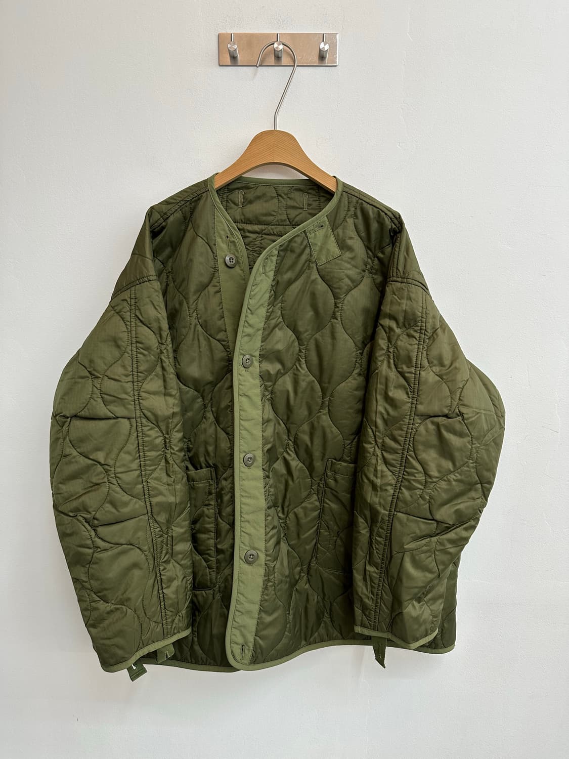 빔즈 M-65 개파카 피쉬테일 야상 모즈코트 라이너 내피 퀼팅 자켓 상품이미지7