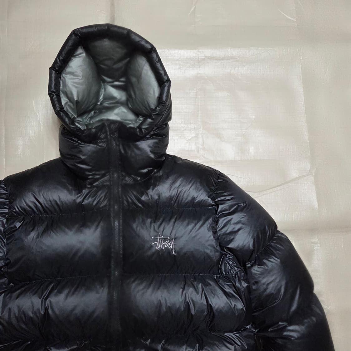 스투시 다운 파카 마이크로 립스탑 M 상품이미지1